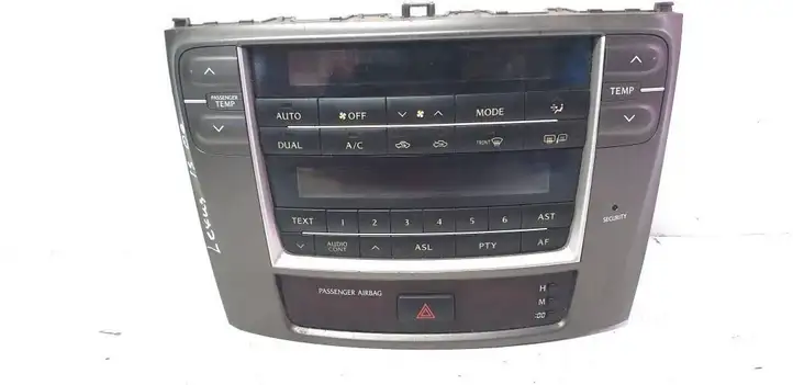 Lexus IS 220D-250-350 (2005 - 2010) Блок управления кондиционером — фото 1