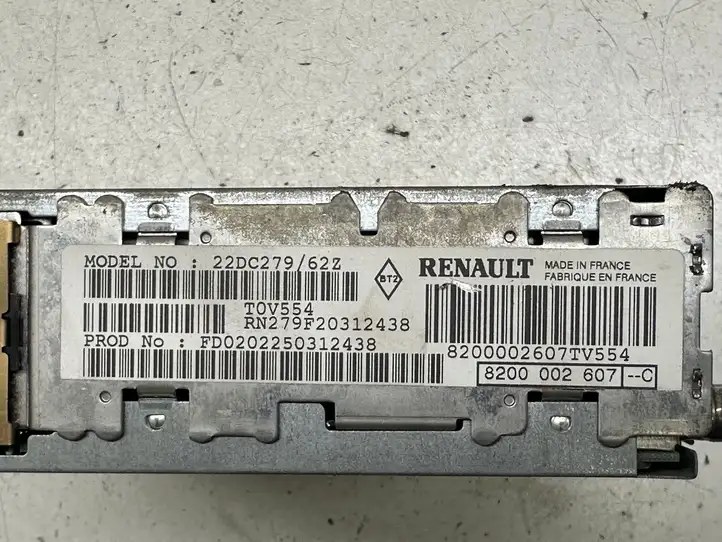 Renault Laguna II (2001 - 2005) 8200002607 Магнитола / мультимедийная система — фото 4