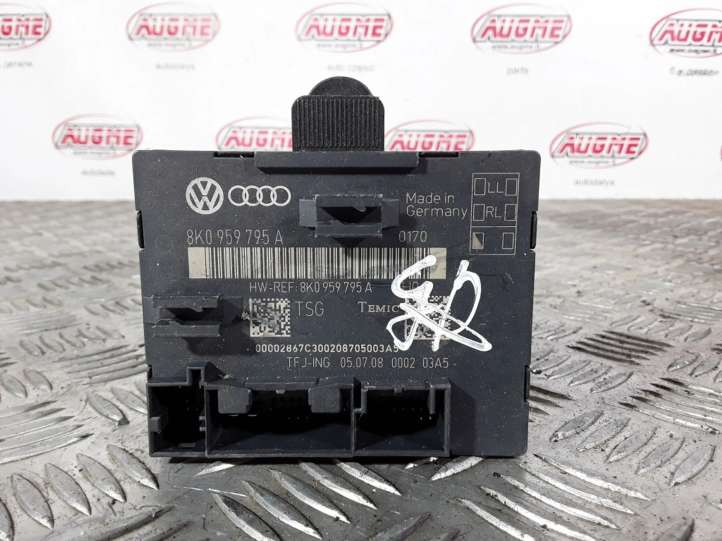 8K0959795A Audi A4 S4 B8 8K Durų elektronikos valdymo blokas