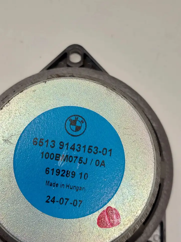 BMW 5 E60 E61 (2004 - 2010)  9143153 Громкоговоритель (громкоговорители) в передних дверях