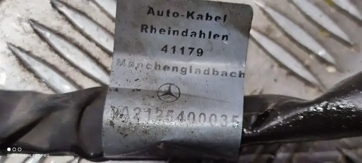 Mercedes-Benz E W212 (2009 - 2016) A2125400035 Минусовой провод аккумулятора — фото 2