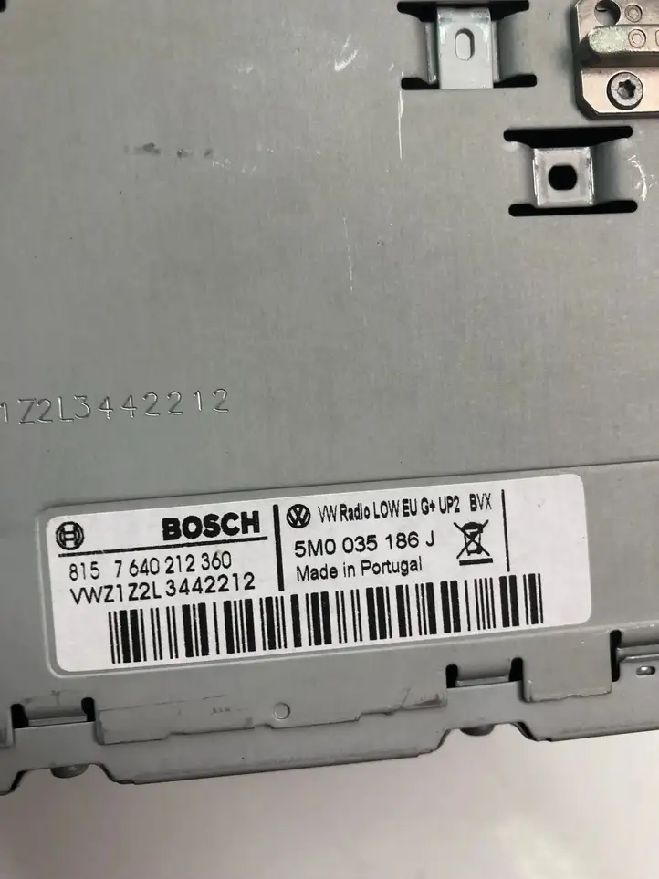 Volkswagen Polo V 6R (2009 - 2015) 5M0035186J Магнитола / мультимедийная система — фото 4