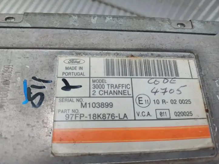 Ford Focus (1998 - 2004) 97FP18K876LA Магнитола / мультимедийная система — фото 3
