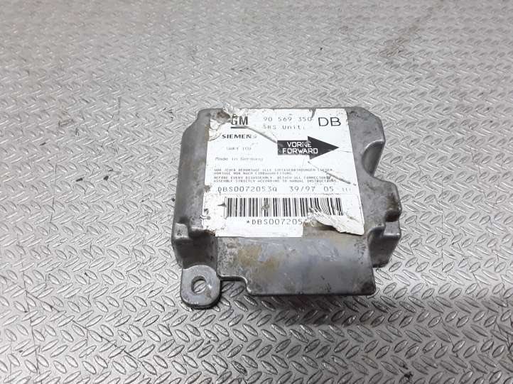 90569350 Opel Vectra B Oro pagalvių valdymo blokas