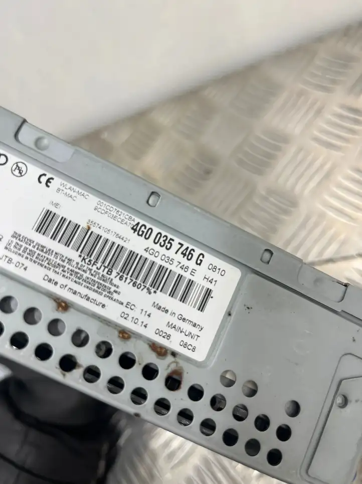 Audi A6 C7 (2014 - 2018) 4G0035746G Магнитола / мультимедийная система — фото 6