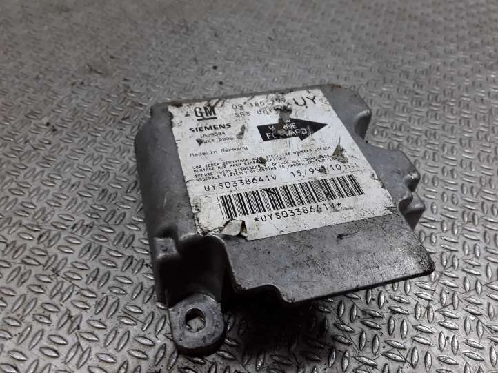 09180799 Opel Astra G Oro pagalvių valdymo blokas