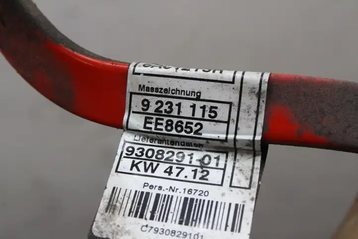 BMW 1 F20 F21 (2011 - 2019) 9231115 Плюсовой провод аккумулятора — фото 7