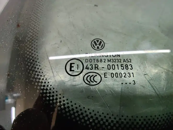 Volkswagen Caddy (2010 - 2015) 43R001583 Заднее боковое стекло — фото 4