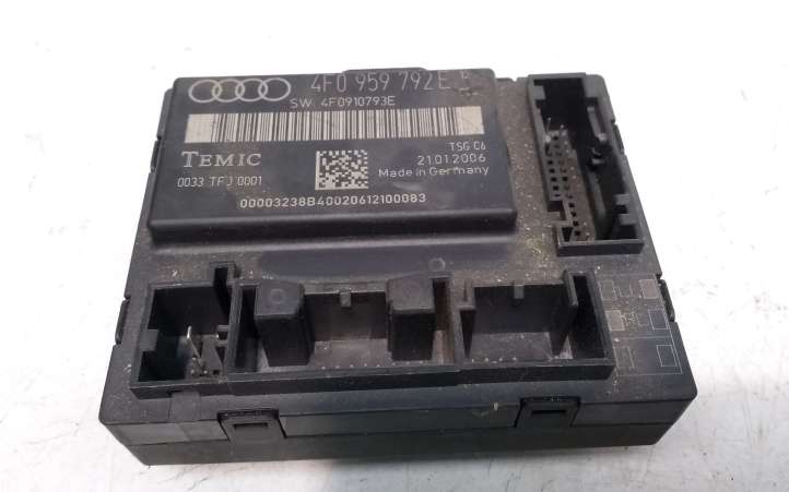 4F0959792E Audi A6 S6 C6 4F Durų elektronikos valdymo blokas