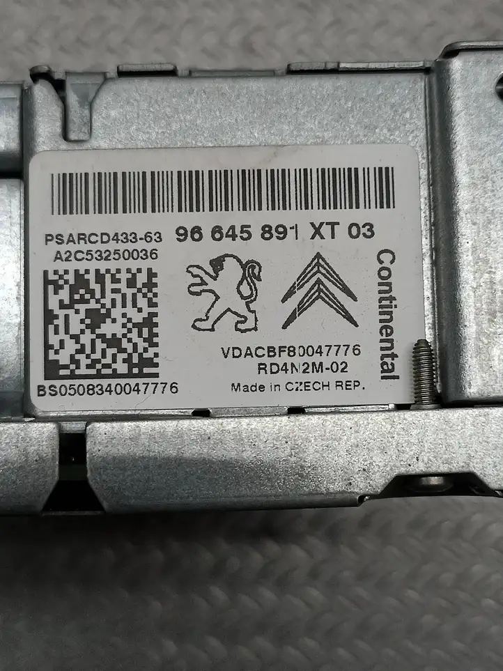 Citroen C4 I Picasso (2006 - 2013) 96645891XT Магнитола / мультимедийная система — фото 6