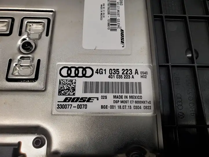 Audi A8 S8 D4 4H (2010 - 2014) 4G1035223A Усилитель звука — фото 4