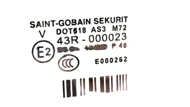 Mercedes-Benz Sprinter W906 (2006 - 2018) E000262 Заднее боковое стекло — фото 2