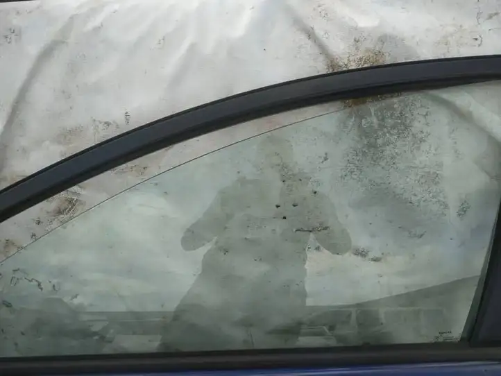 Toyota Corolla Verso AR10 (2004 - 2009) Стекло передней двери — фото 2