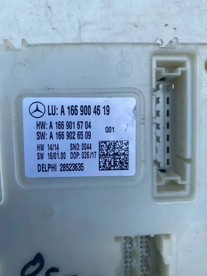 Mercedes-Benz GLS X166 (2015 - 2019) A1669004619 Блок SAM — фото 4