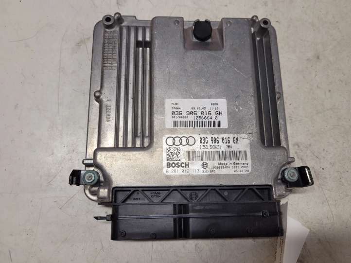 03G906016GN Audi A4 S4 B7 8E 8H Variklio valdymo blokas