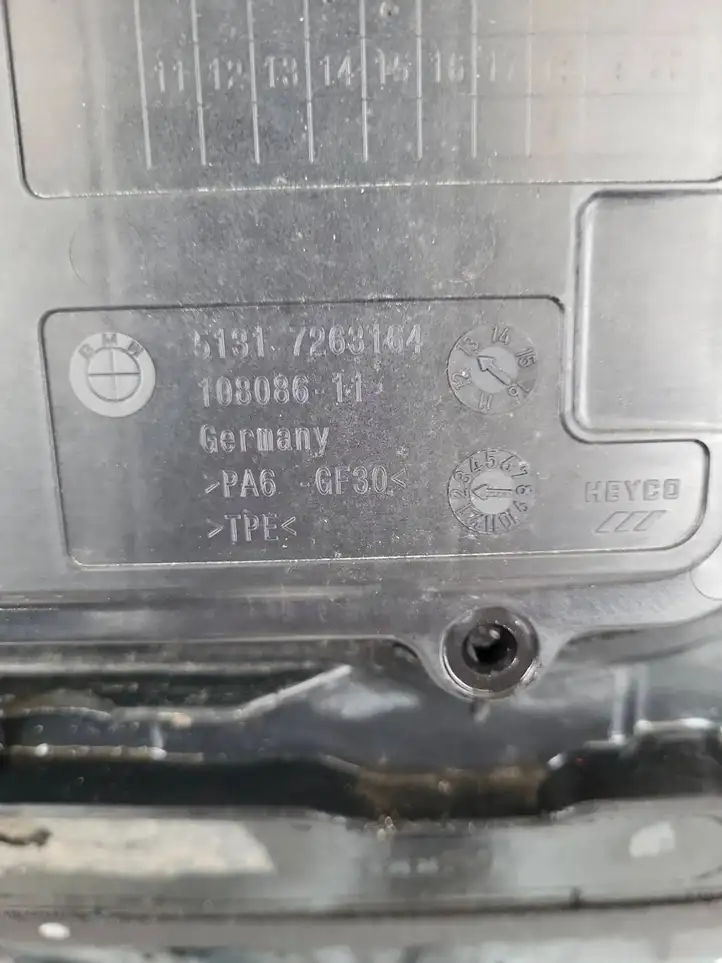 BMW 3 F30 F35 F31 (2012 - 2018) 7263164 Заднее стекло — фото 4