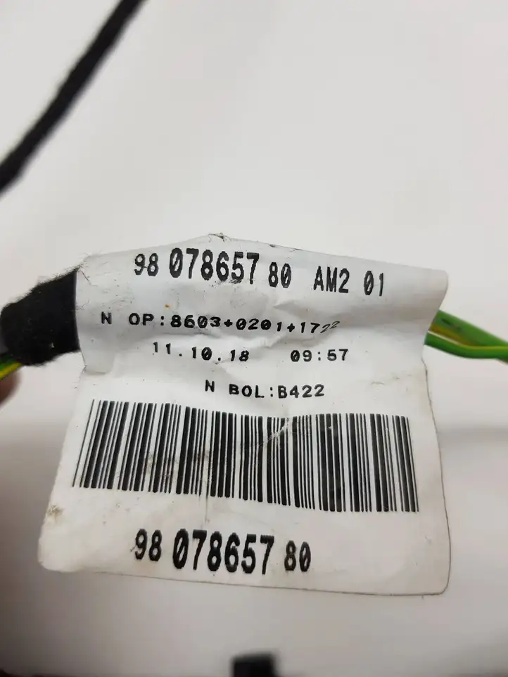 Peugeot 308 (2013 - 2021) 9807865780 Прочая электропроводка — фото 2