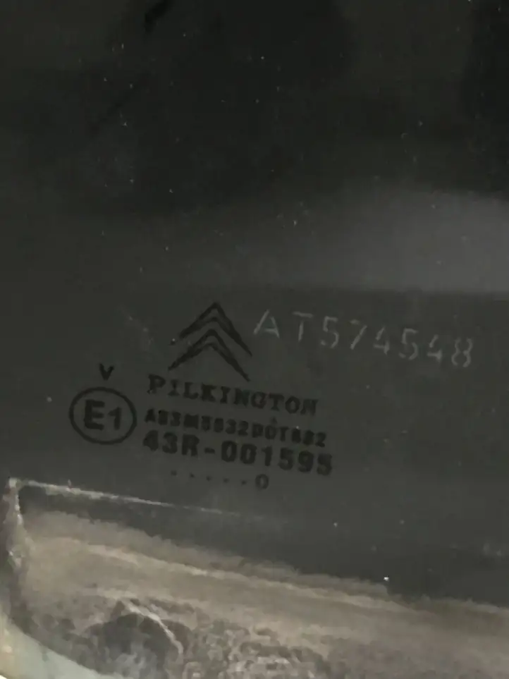 Citroen C3 Picasso (2010 - 2017) 43R001595 Заднее боковое стекло — фото 2