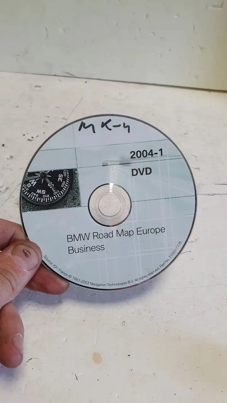 BMW X5 E53 (1999 - 2006) T10007276 Навигационные карты CD/DVD — фото 1