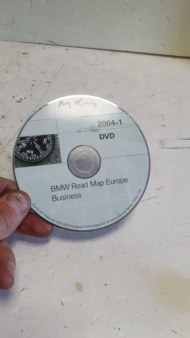 BMW X5 E53 (1999 - 2006) T10007276 Навигационные карты CD/DVD — фото 2