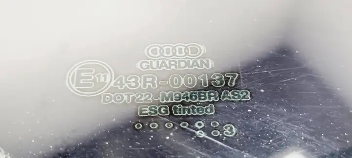 Audi A6 S6 C5 4B (2001 - 2004) Заднее боковое стекло — фото 3