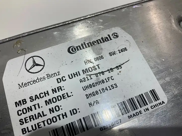 Mercedes-Benz ML W164 (2005 - 2011) A2118701885 Bluetooth модуль — фото 3