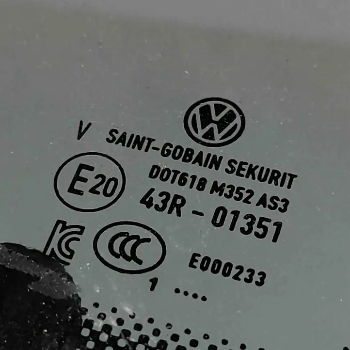 Volkswagen ID.4 (2020 - ) 11A845042 Заднее боковое стекло — фото 5