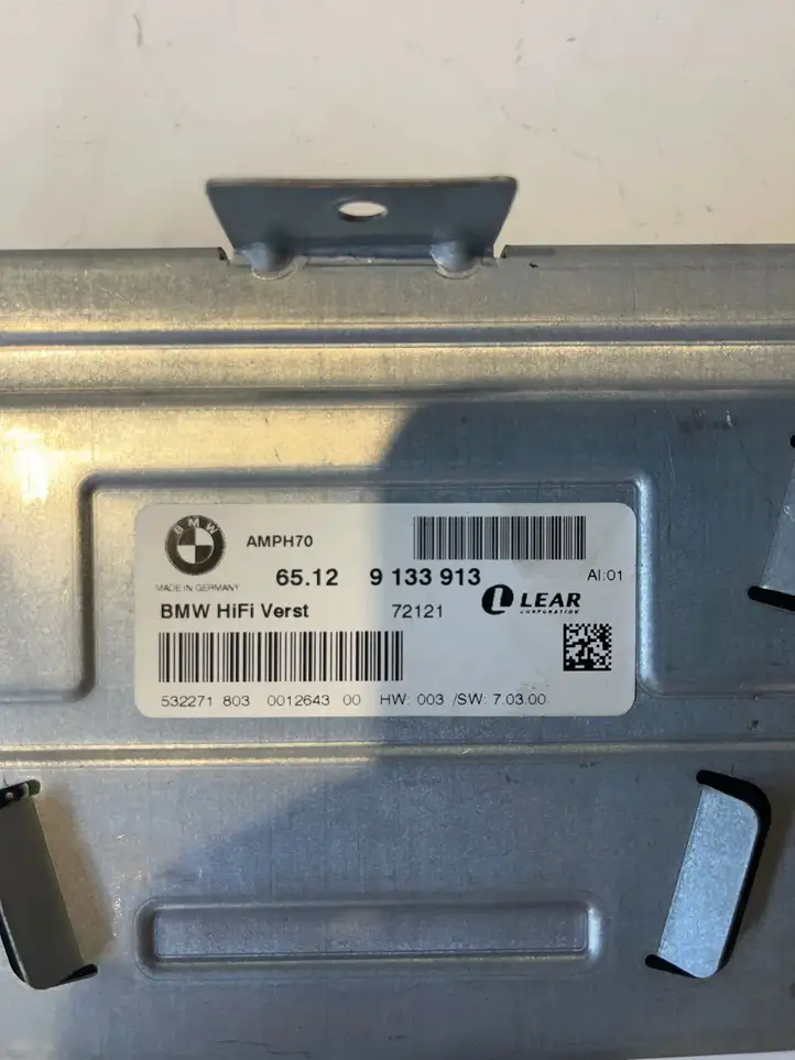 BMW X6 E71 (2008 - 2014) 9133913 Усилитель звука — фото 6