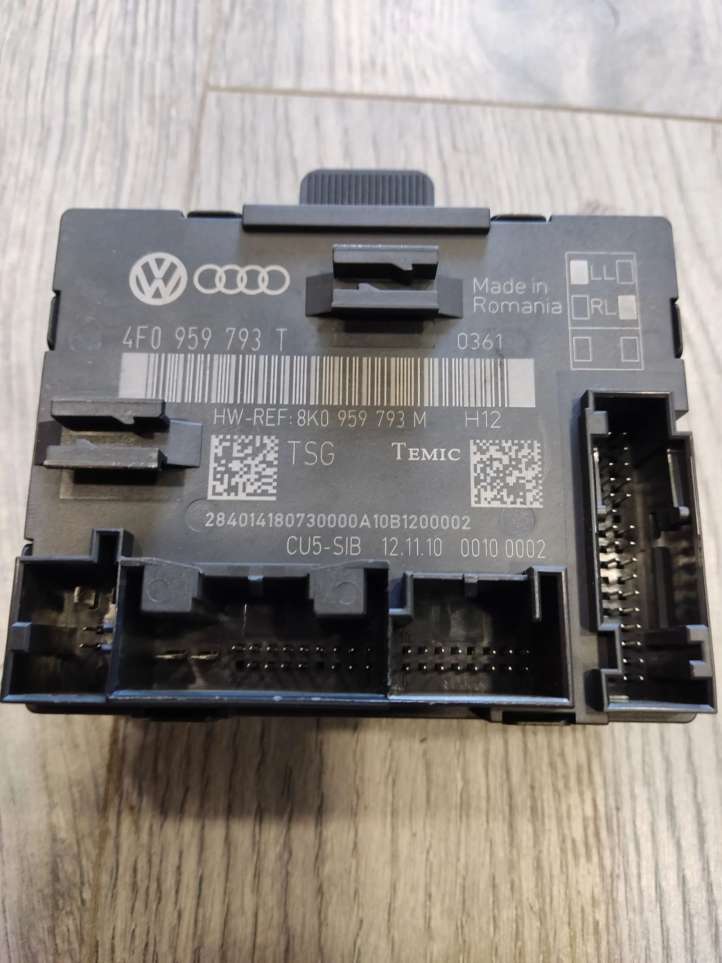 4F0959793T Audi Q7 4L Durų elektronikos valdymo blokas