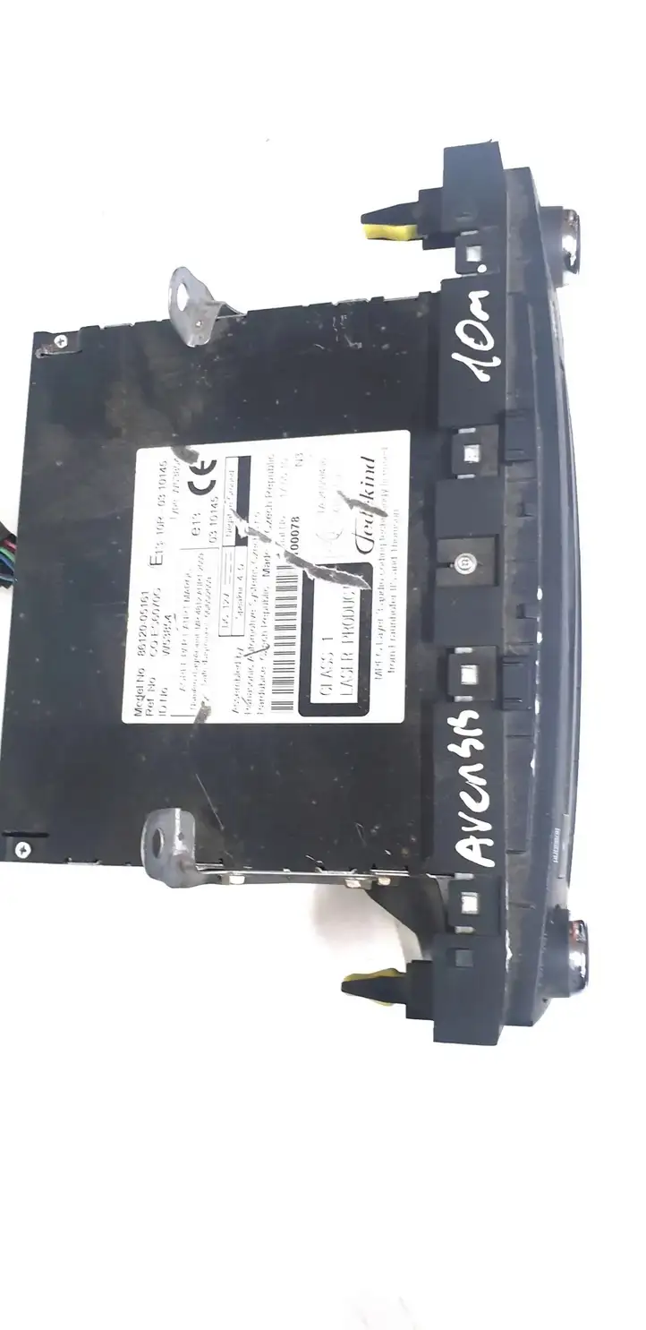 Toyota Avensis T270 (2009 - 2012) 8612005161 Магнитола / мультимедийная система — фото 2