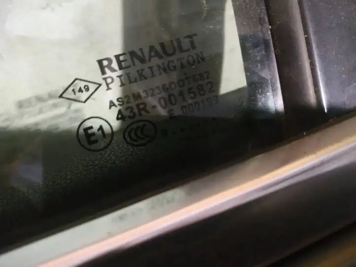 Renault Laguna III (2007 - 2015) as2 Стекло задней двери — фото 3