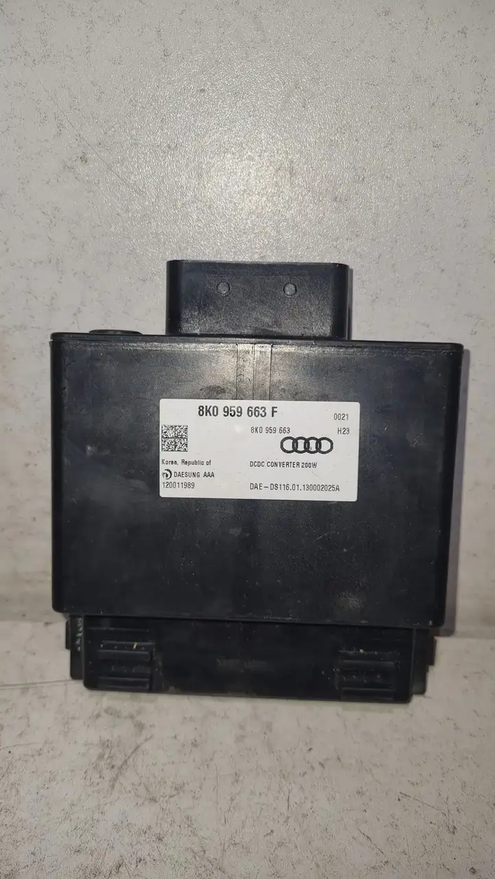 Audi A6 C7 (2011 - 2014) 8K0959663F Преобразователь напряжения — фото 1