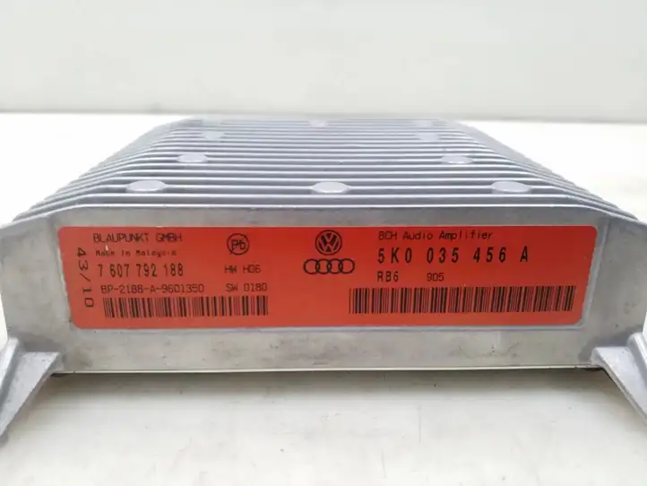 Volkswagen PASSAT B7 (2011 - 2014) 5K0035456A Усилитель звука — фото 3