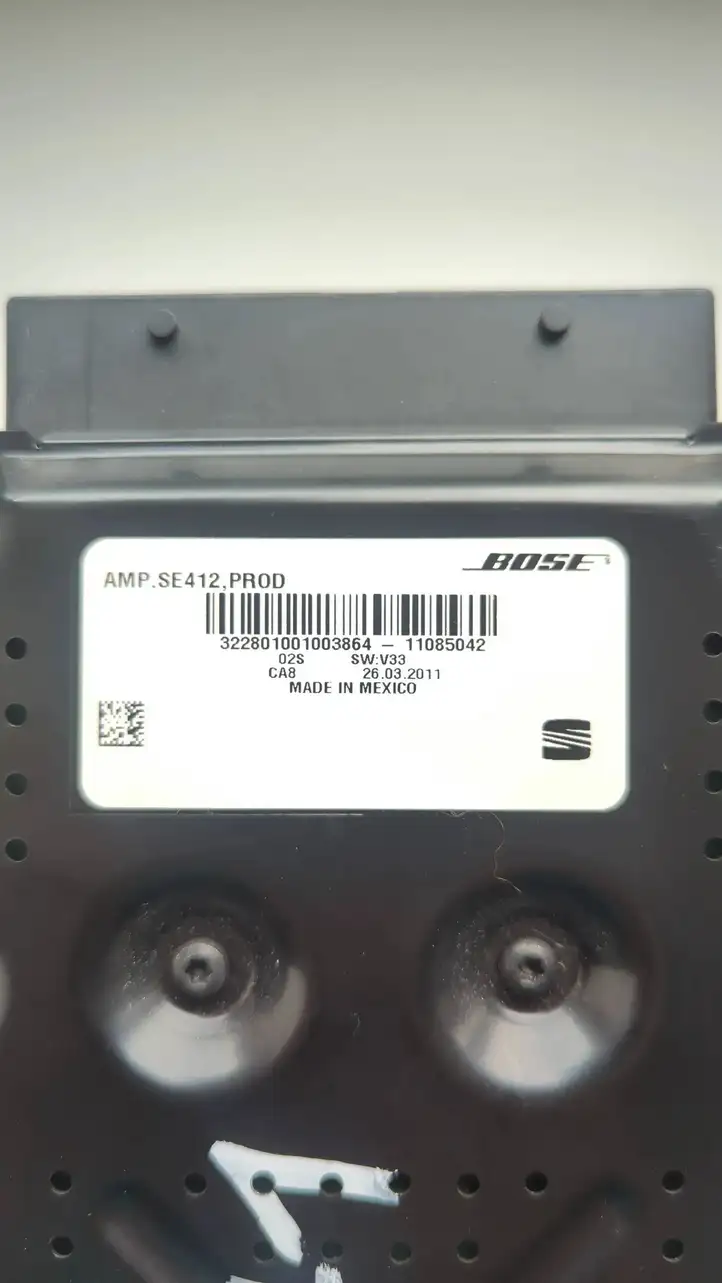 Seat Exeo (3R) (2008 - 2013) 11085042 Усилитель звука — фото 3