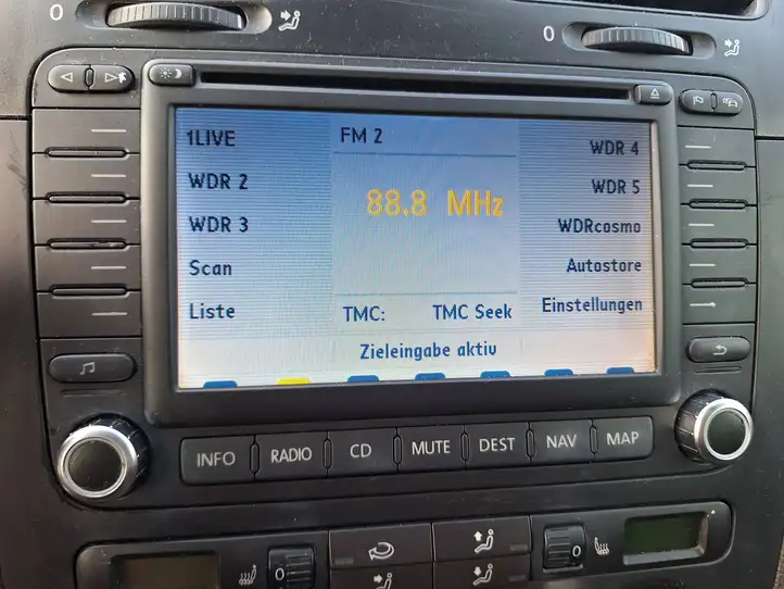 Volkswagen Touran I (2003 - 2010) 1K0035198A Магнитола / мультимедийная система — фото 7