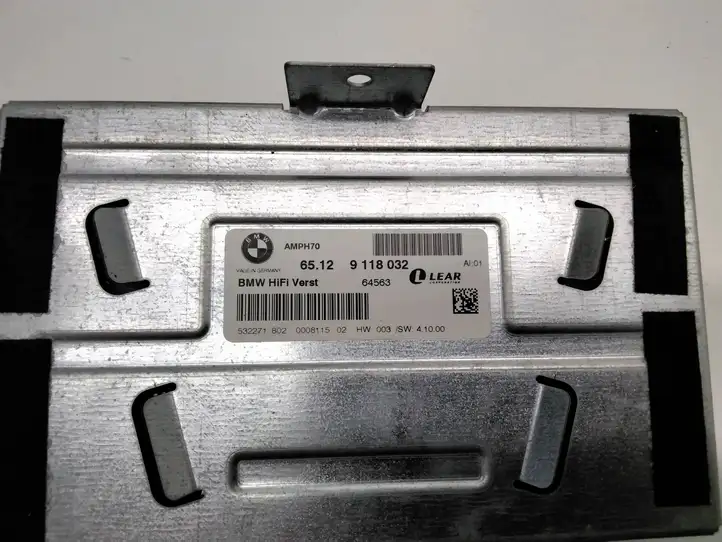 BMW X5 E70 (2006 - 2013) 65129118032 Усилитель звука — фото 4