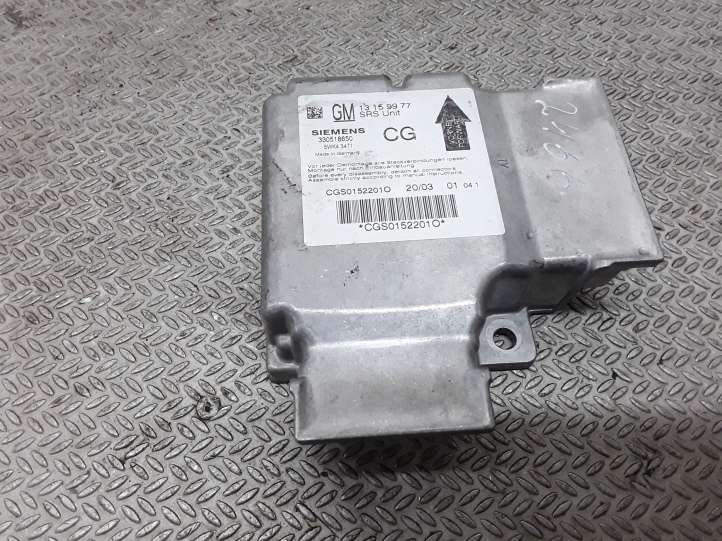 13159977 Opel Signum Oro pagalvių valdymo blokas