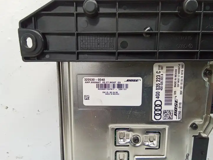 Audi A8 S8 D4 4H (2010 - 2014) 4G0035223A Усилитель звука — фото 6