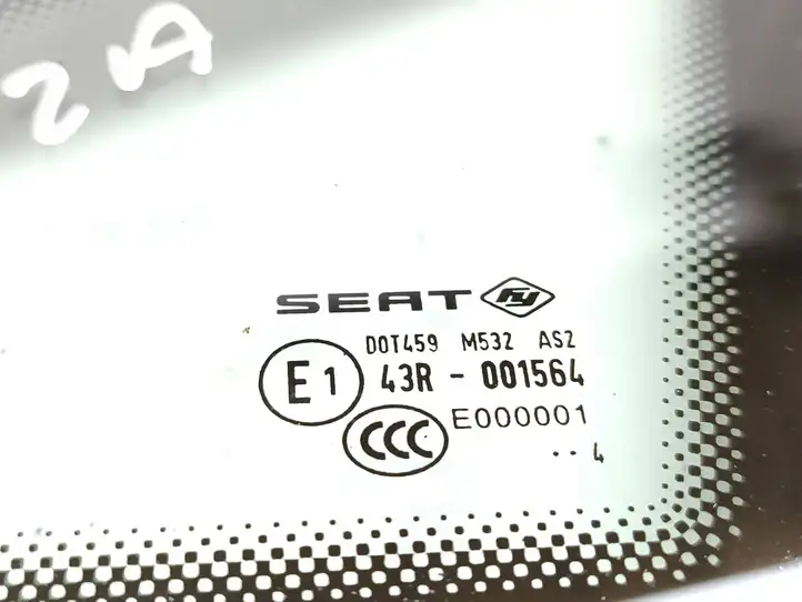 Seat Ibiza IV (6J,6P) (2008 - 2017) 43R001564 Треугольное стекло кузова — фото 3
