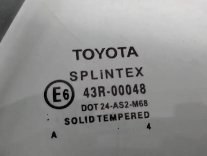 Toyota Avensis T250 (2003 - 2006) 43R00048 Форточка двери — фото 5