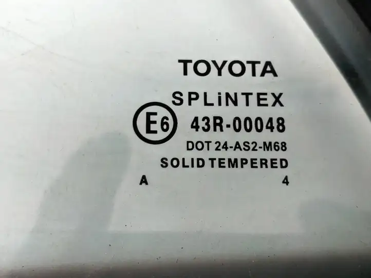 Toyota Avensis T250 (2003 - 2006) 43R00048 Форточка двери — фото 4