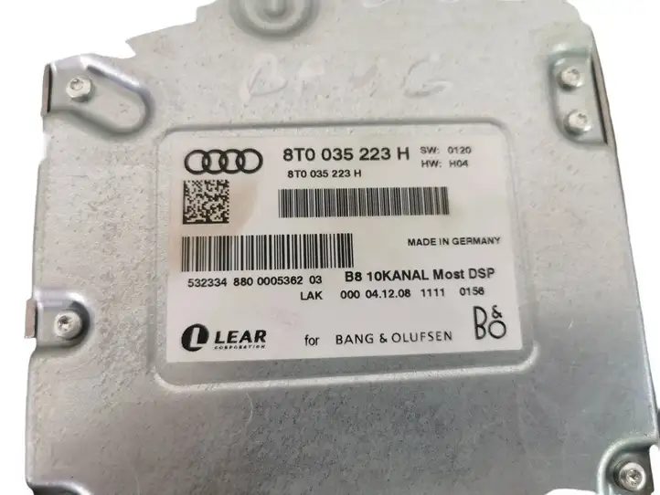 Audi A5 8T 8F (2011 - 2016) 8T0035223H Усилитель звука — фото 7