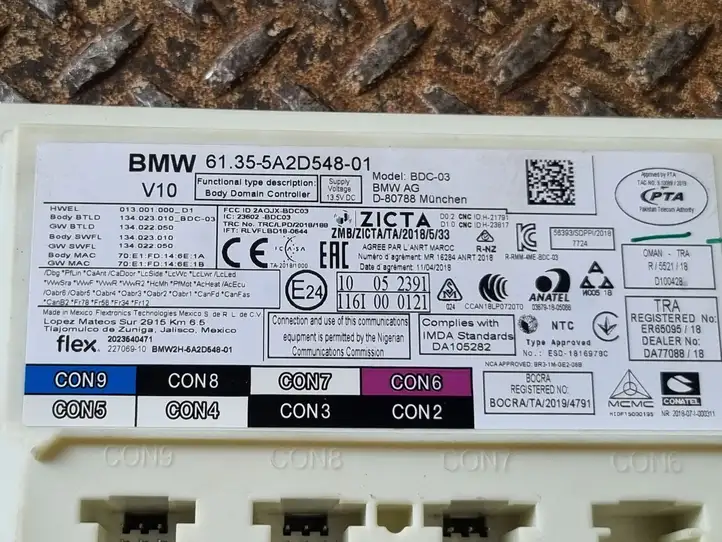 BMW 3 G20 G21 (2019 - ) 5A2D548 Комплект системы зажигания — фото 15