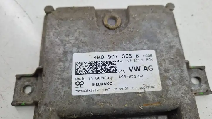 Audi A4 S4 B9 (2015 - 2019) 4M0907355B Блок управления AdBlue — фото 4