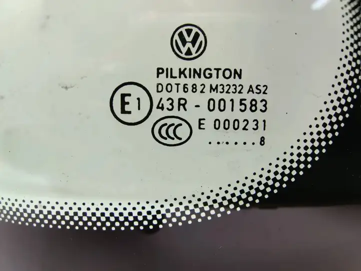 Volkswagen Caddy (2004 - 2010) 43R001583 Заднее боковое стекло — фото 4
