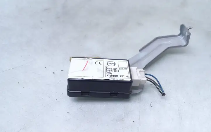 Mazda 6 (2007 - 2009) GP9F675DZ Блок бесключевого доступа — фото 1
