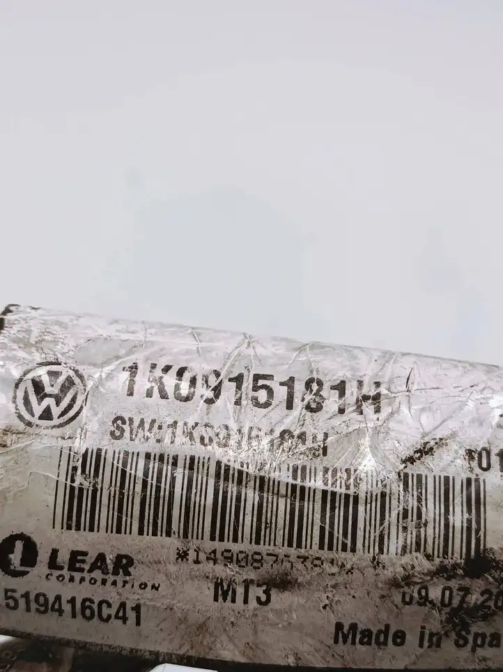 Volkswagen PASSAT B7 (2011 - 2014) 1K0915181H Минусовой провод аккумулятора — фото 4