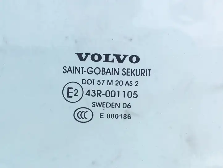 Volvo S80 (2006 - 2009) AS2 Стекло задней двери — фото 2