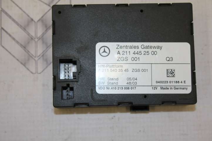 A2114452500 Mercedes-Benz E W211 Gateway valdymo modulis