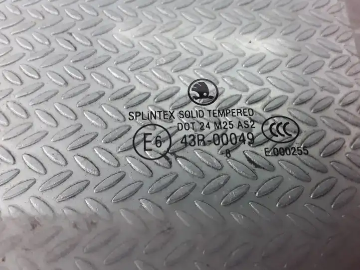 Skoda Octavia Mk2 (1Z) (2004 - 2013) 43R00049 Стекло задней двери — фото 2